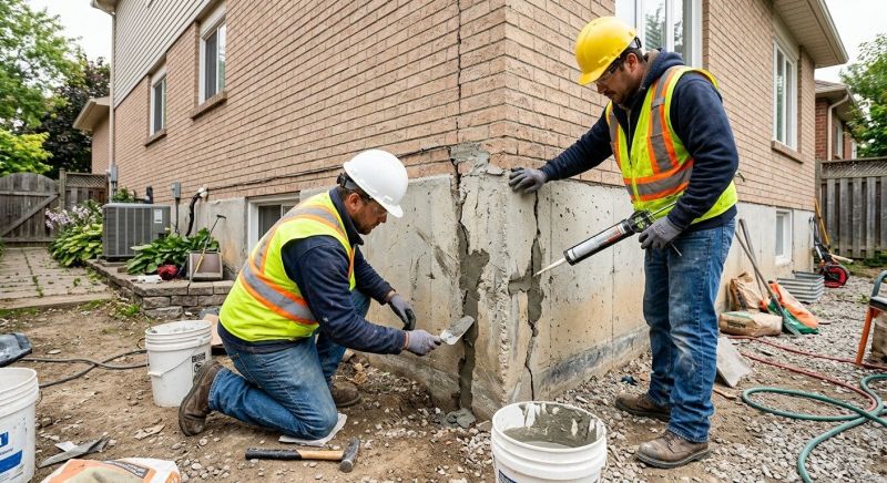 Building Foundation Repair in Banning, CA