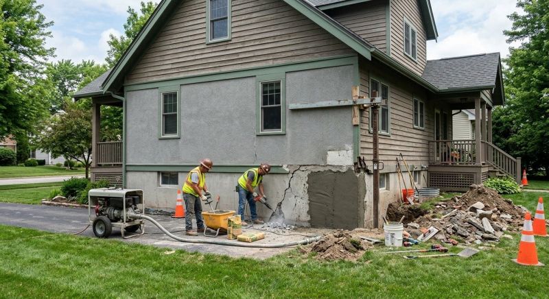 Building Foundation Repair in Colton, CA