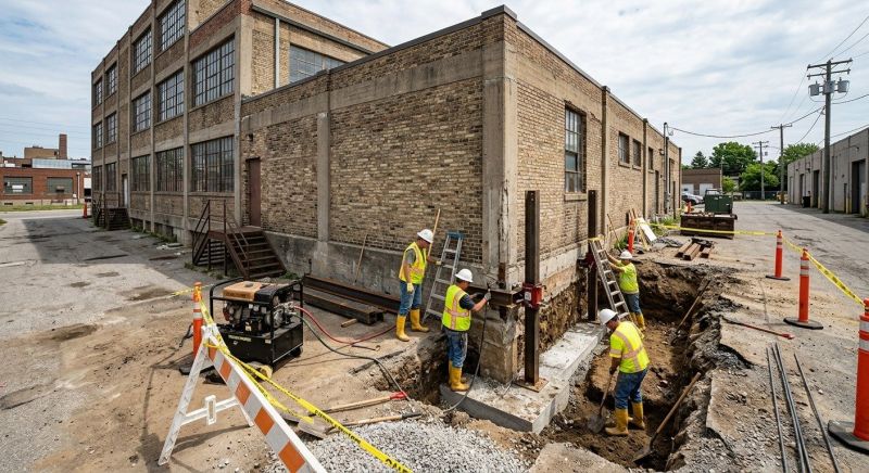 Building Foundation Repair in Winchester, CA