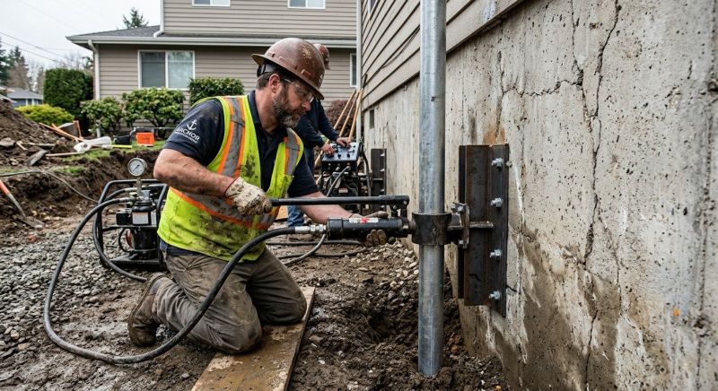 Concrete Foundation Leveling in Banning, CA