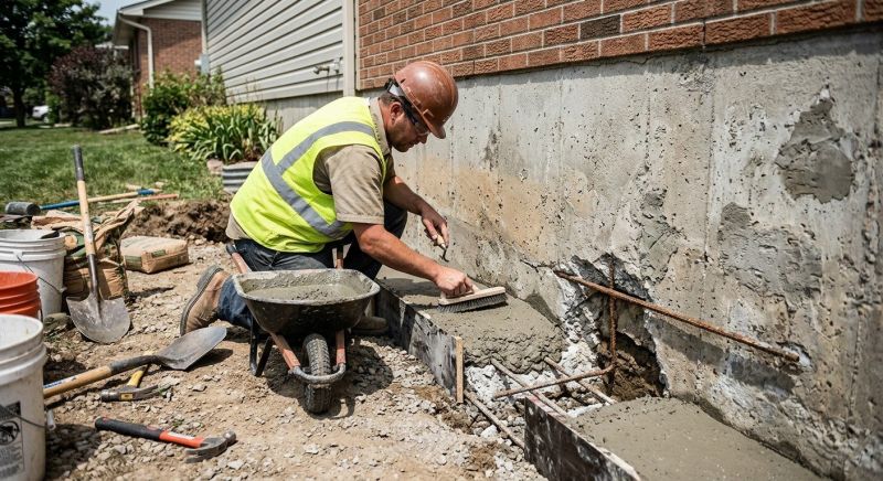 Concrete Foundation Repair in Wildomar, CA