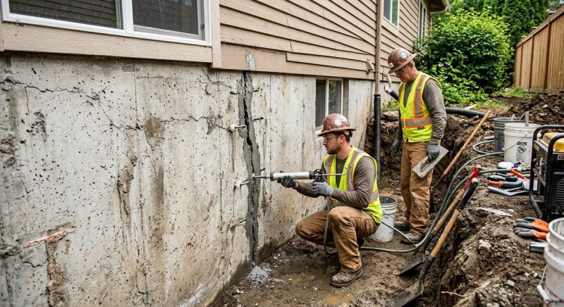 Cracked Foundation Repair in Fallbrook, CA