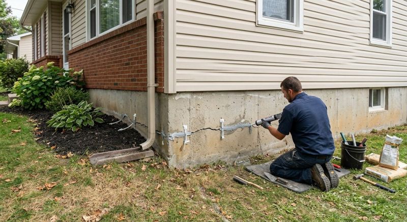 Cracked Foundation Repair in Riverside County, CA