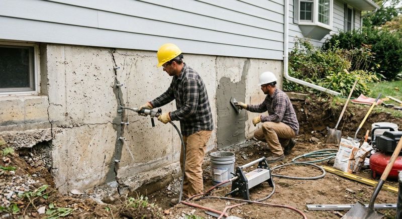 Cracked Foundation Repair in Trabuco Canyon, CA