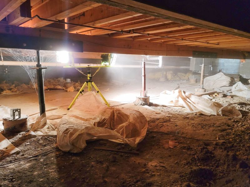 Crawlspace Foundation Repair in Fallbrook, CA
