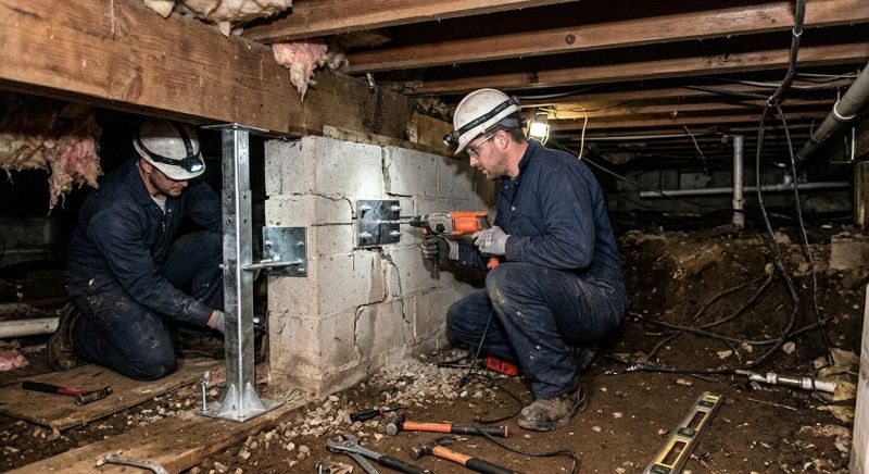 Crawlspace Foundation Repair in Perris, CA