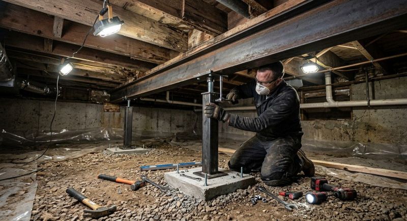Crawlspace Structural Repair in Menifee, CA