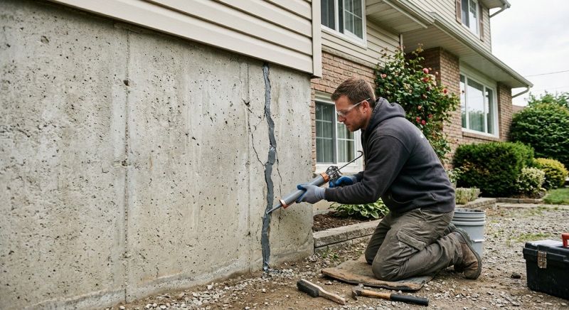 Foundation Crack Sealing in Menifee, CA
