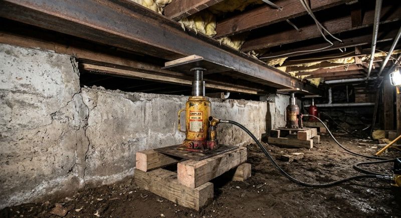 Foundation Jacking in Beaumont, CA