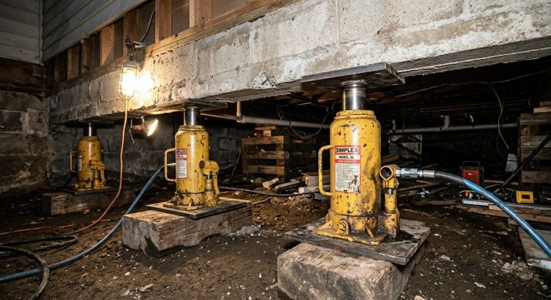 Foundation Jacking in Fallbrook, CA