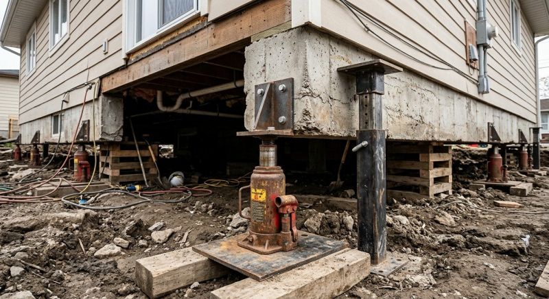 Foundation Jacking in Lake Elsinore, CA