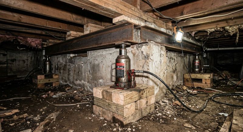 Foundation Jacking in Wildomar, CA