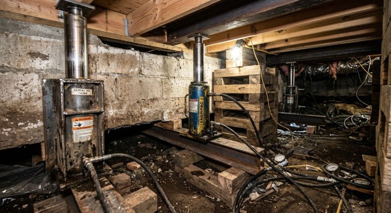 Foundation Jacking in Winchester, CA
