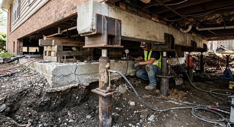 Foundation Lifting in Wildomar, CA