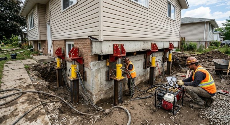 Foundation Lifting in Wildomar, CA