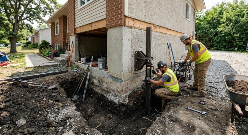 Foundation Pier Repair in Menifee, CA