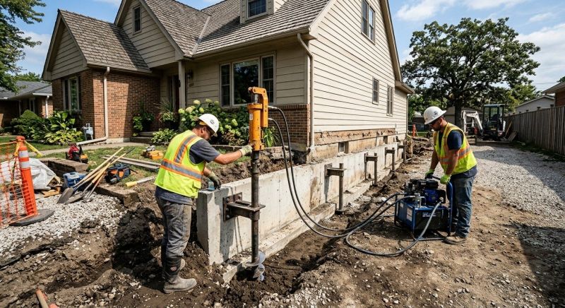 Foundation Stabilizing in Banning, CA