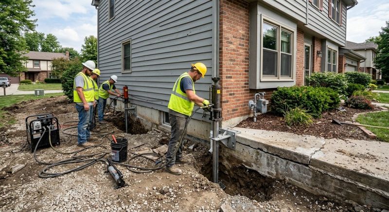 Foundation Stabilizing in Banning, CA