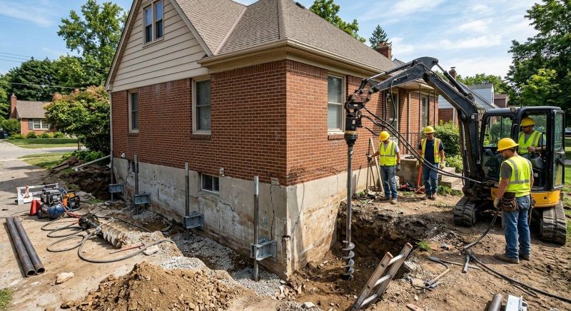 Foundation Stabilizing in Sun City, CA