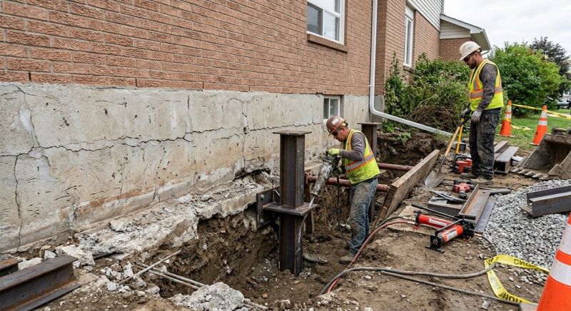 Foundation Structural Repair in Wildomar, CA