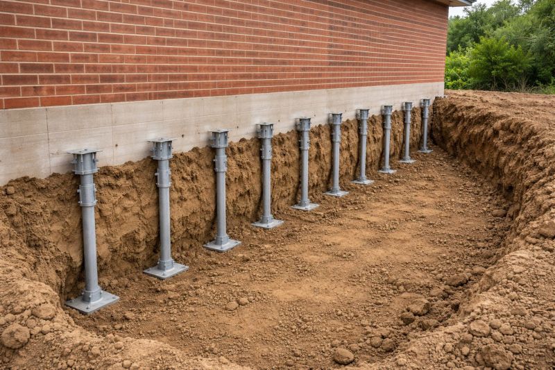 Helical Piers Installation in Menifee, CA