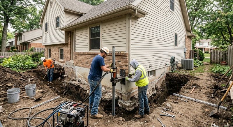 House Foundation Repair in Beaumont, CA