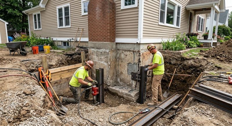 House Foundation Repair in Fallbrook, CA