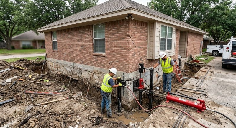House Foundation Repair in Fallbrook, CA