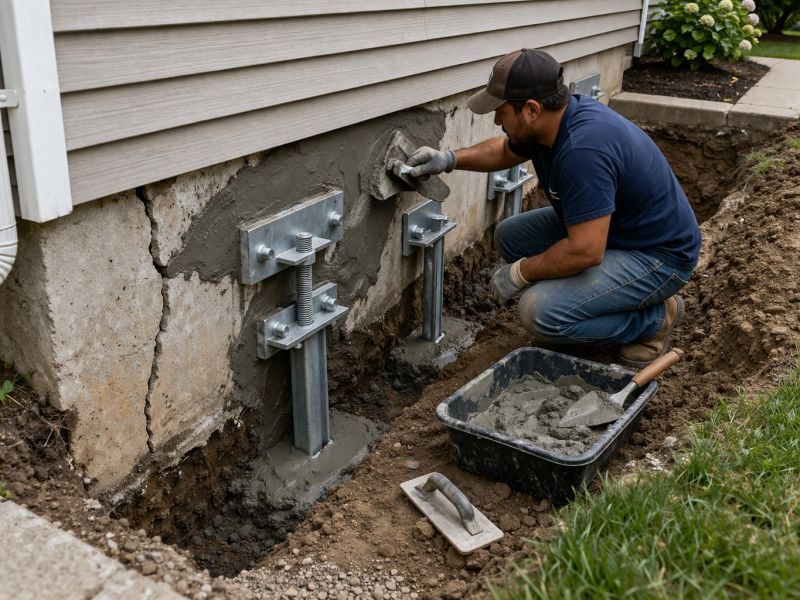 House Foundation Repair in Winchester, CA