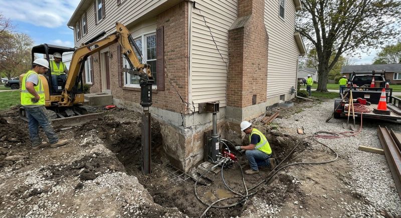 Sinking Foundation Repair in Murrieta, CA