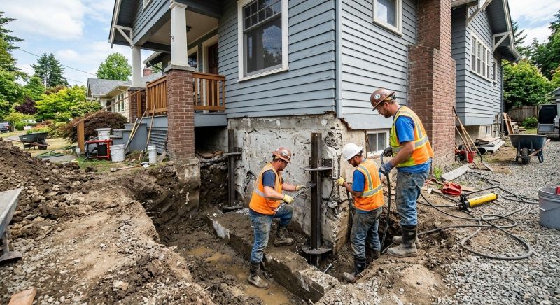 Sinking Foundation Repair in Pala, CA