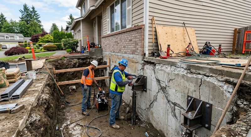 Structural Foundation Repair in Wildomar, CA