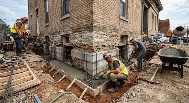 Structural Underpinning in Menifee, CA